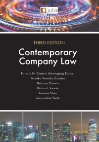 CONTEMPORARY COMPANY LAW