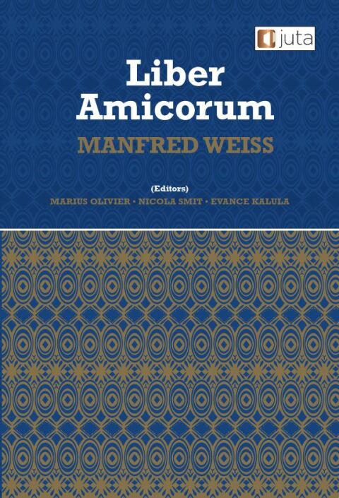 Cover image for book Liber Amicorum: Manfred Weiss