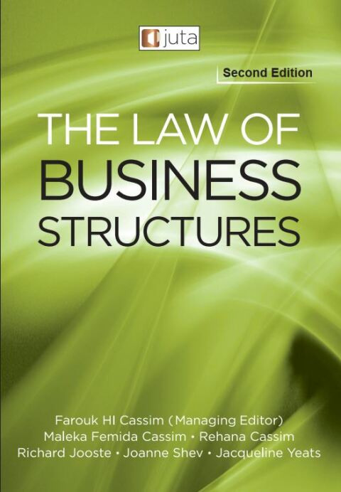 Cover image for book Law of Business Structures