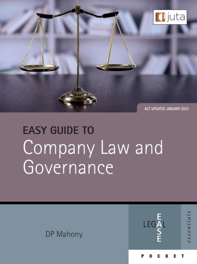 Easy Guide to Company Law and Governance