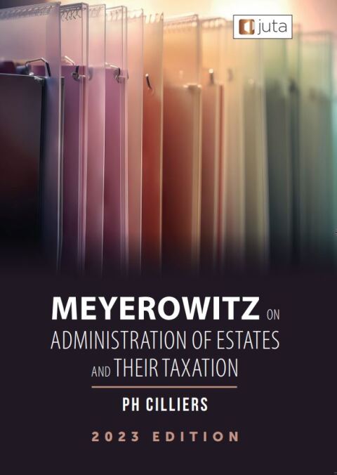Cover image for book Meyerowitz on Administration of Estates and their Taxation
