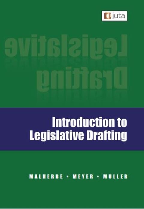 Cover image for book Introduction to Legislative Drafting