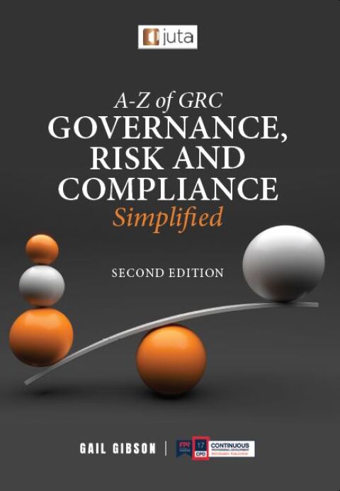 Cover image for book A-Z of GRC: Governance, Risk & Compliance Simplified