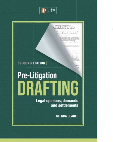 Cover image for book Pre-Litigation Drafting: Legal Opinions, Demands and Settlements