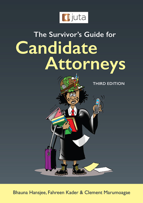 Cover image for book Survivor's Guide for Candidate Attorneys