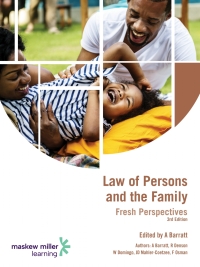 LAW OF PERSONS AND THE FAMILY FRESH PERSPECTIVES (EPDF)