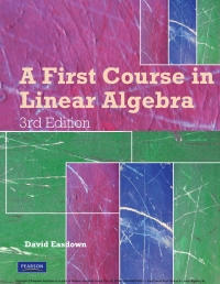 Cover image: A First Course In Linear Algebra (Custom Edition eBook) 3rd edition 9781442548251