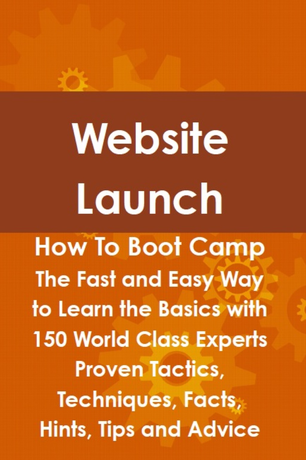 Website Launch How To Boot Camp: The Fast and Easy Way to Learn the Basics with 150 World Class Experts Proven Tactics  T (eBook) - Steve Fox,