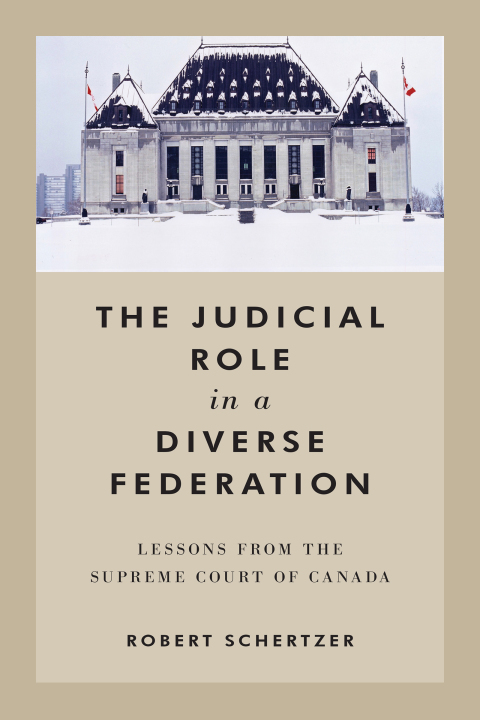 Cover image for book The Judicial Role in a Diverse Federation