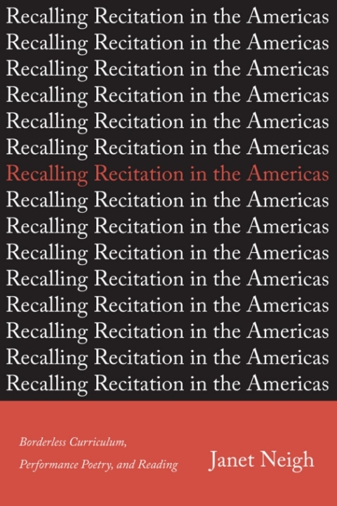 Cover image for book Recalling Recitation in the Americas