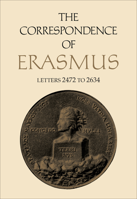 Cover image for book The Correspondence of Erasmus