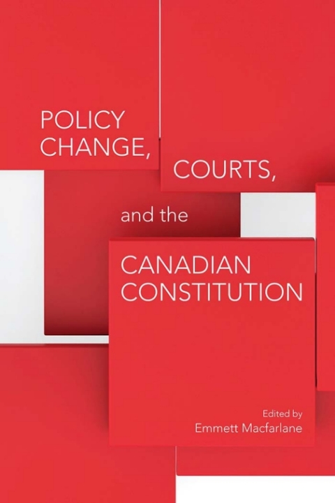 Cover image for book Policy Change, Courts, and the Canadian Constitution