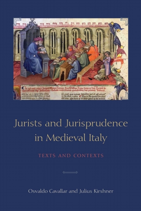 Cover image for book Jurists and Jurisprudence in Medieval Italy