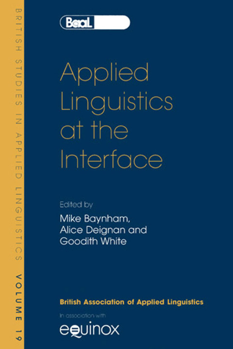 Cover image for book Applied Linguistics at the Interface