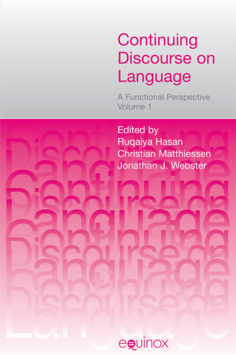Cover image for book Continuing Discourse on Language