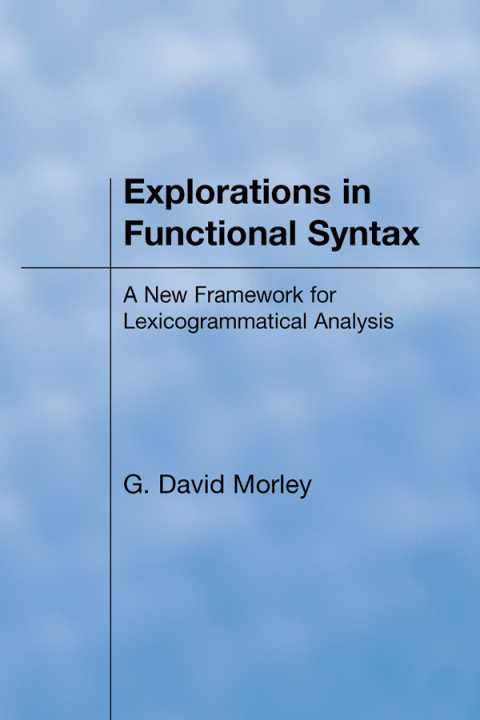 Cover image for book Explorations in Functional Syntax