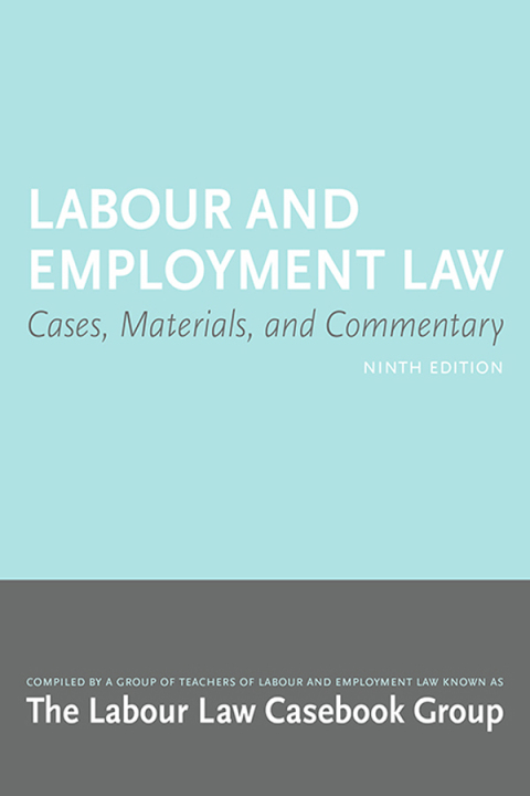 Cover image for book Labour and Employment Law 9/e