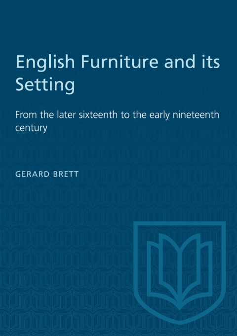 Cover image for book English Furniture and its Setting