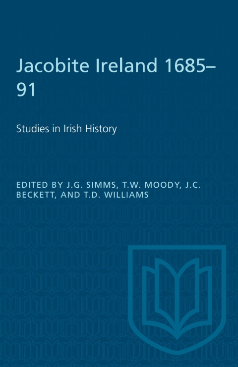 Cover image for book Jacobite Ireland 1685–91