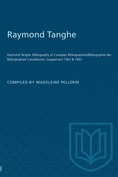 Cover image for book Raymond Tanghe