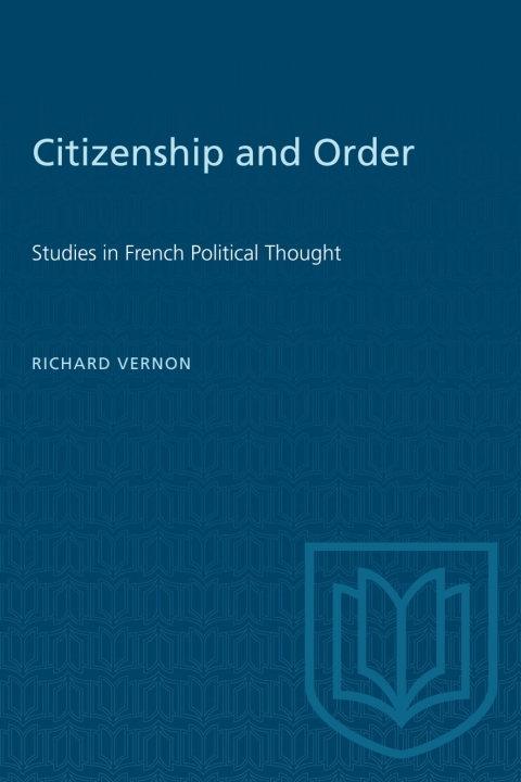 Cover image for book Citizenship and Order