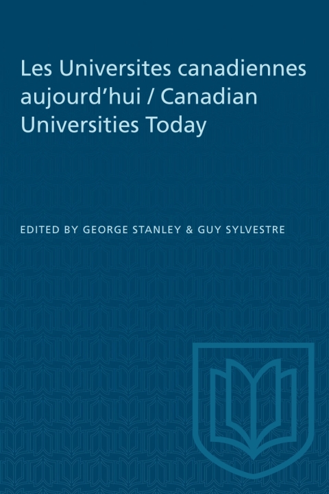 Cover image for book Les Universites canadiennes aujourd'hui / Canadian Universities Today