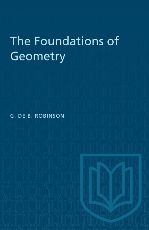 Cover image for book The Foundations of Geometry