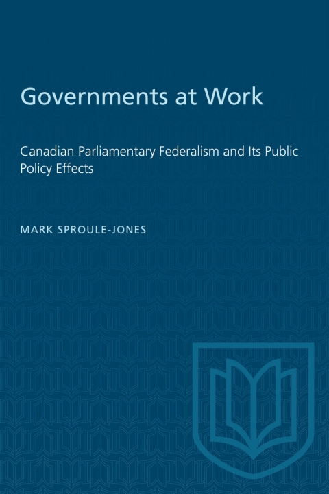 Cover image for book Governments at Work