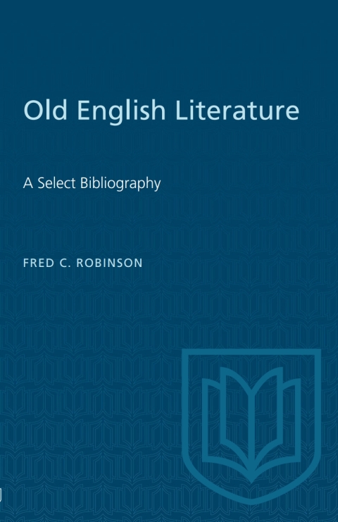 Cover image for book Old English Literature