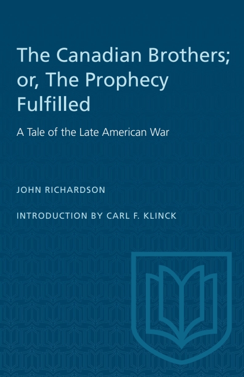 Cover image for book The Canadian Brothers; or, The Prophecy Fulfilled