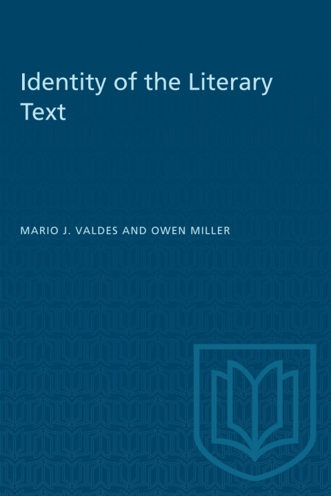 Cover image for book Identity of the Literary Text