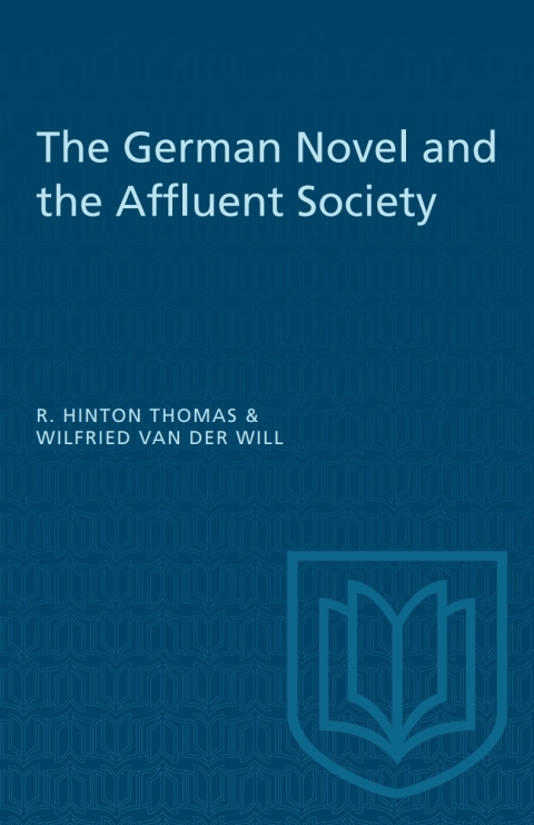 Cover image for book The German Novel and the Affluent Society