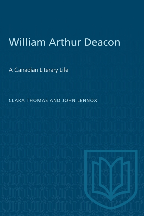 Cover image for book William Arthur Deacon