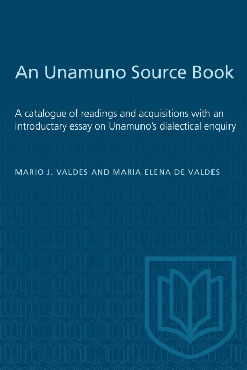 Cover image for book An Unamuno Source Book
