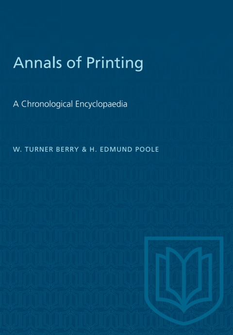 Cover image for book Annals of Printing