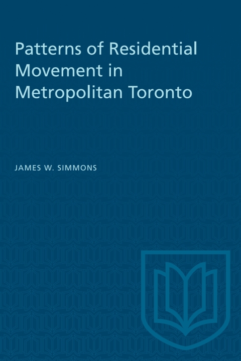Cover image for book Patterns of Residential Movement in Metropolitan Toronto