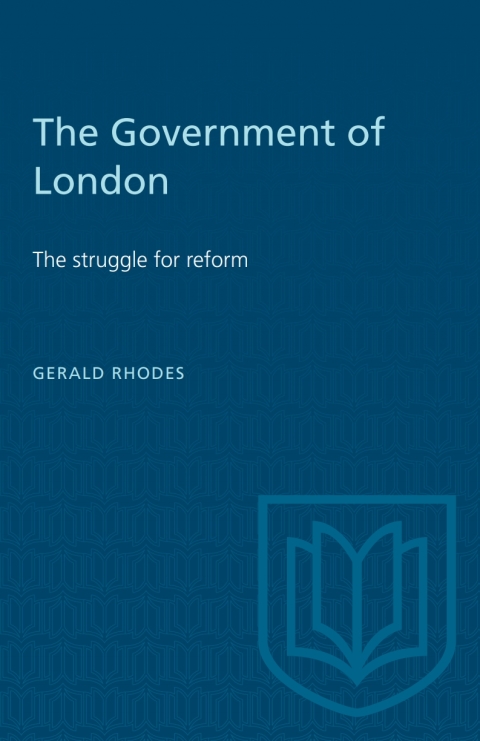 Cover image for book The Government of London