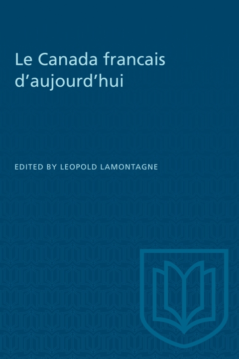 Cover image for book Le Canada francais d'aujourd'hui