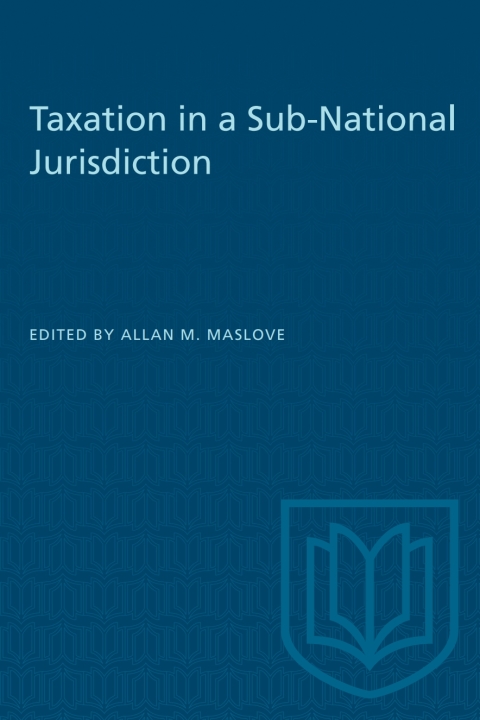 Cover image for book Taxation in a Sub-National Jurisdiction
