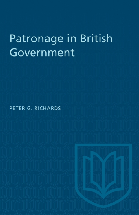 Cover image for book Patronage in British Government