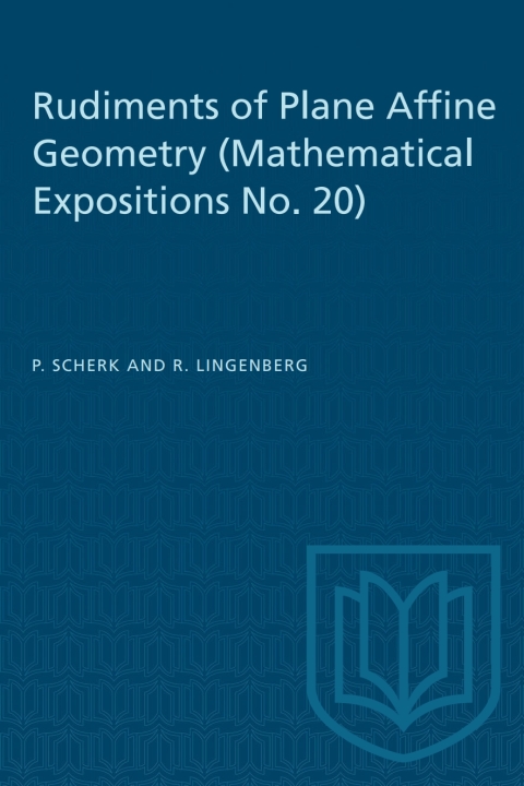 Cover image for book Rudiments of Plane Affine Geometry