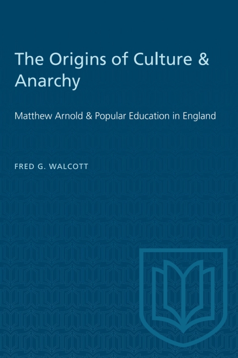 Cover image for book The Origins of Culture & Anarchy