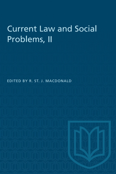 Cover image for book Current Law and Social Problems, II