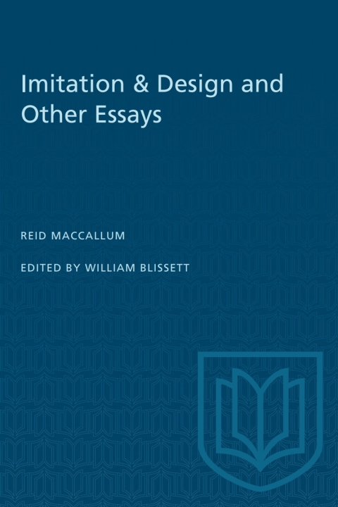 Cover image for book Imitation & Design and Other Essays