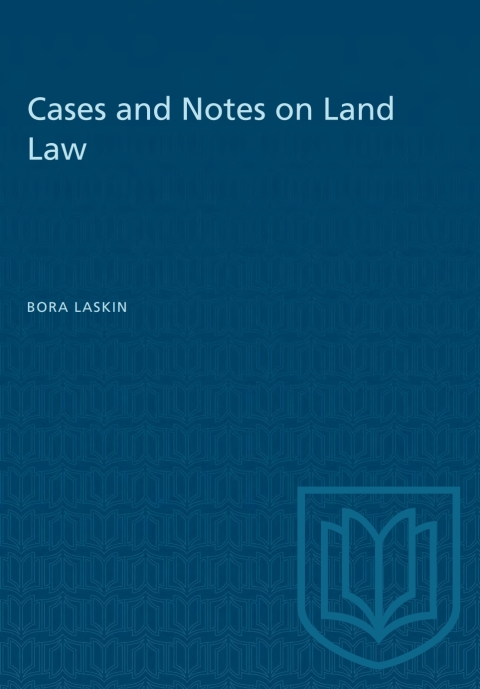 Cover image for book Cases and Notes on Land Law