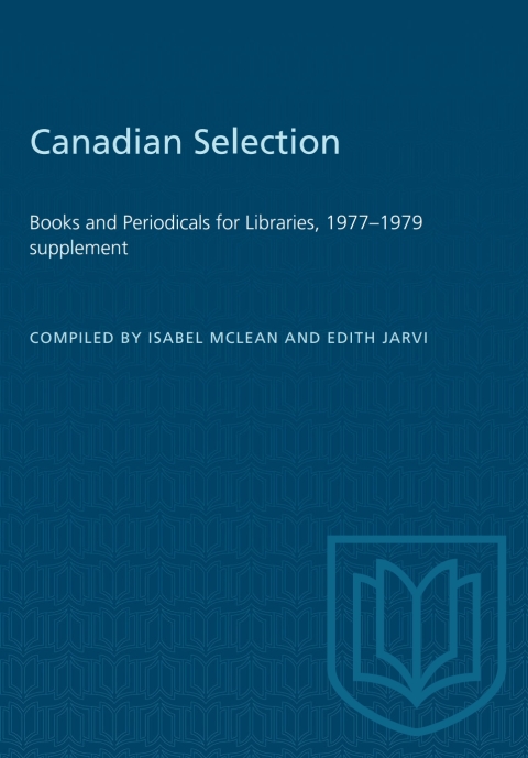 Cover image for book Canadian Selection