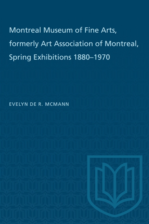 Cover image for book Montreal Museum of Fine Arts, formerly Art Association of Montreal