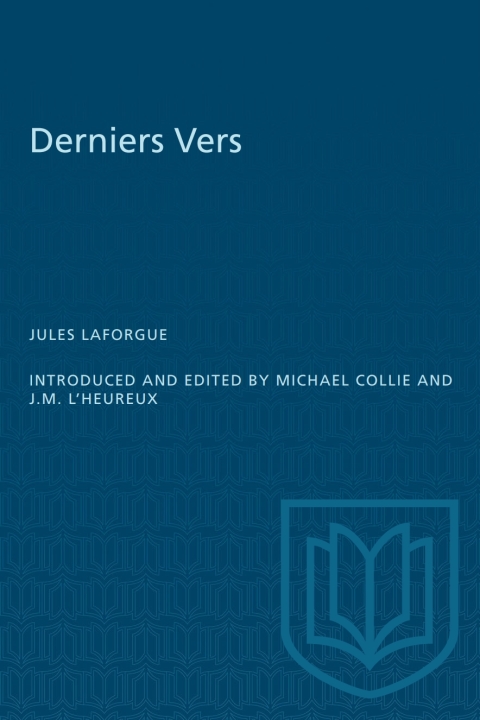 Cover image for book Derniers Vers