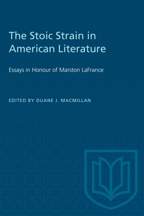 Cover image for book The Stoic Strain in American Literature