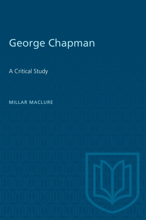 Cover image for book George Chapman